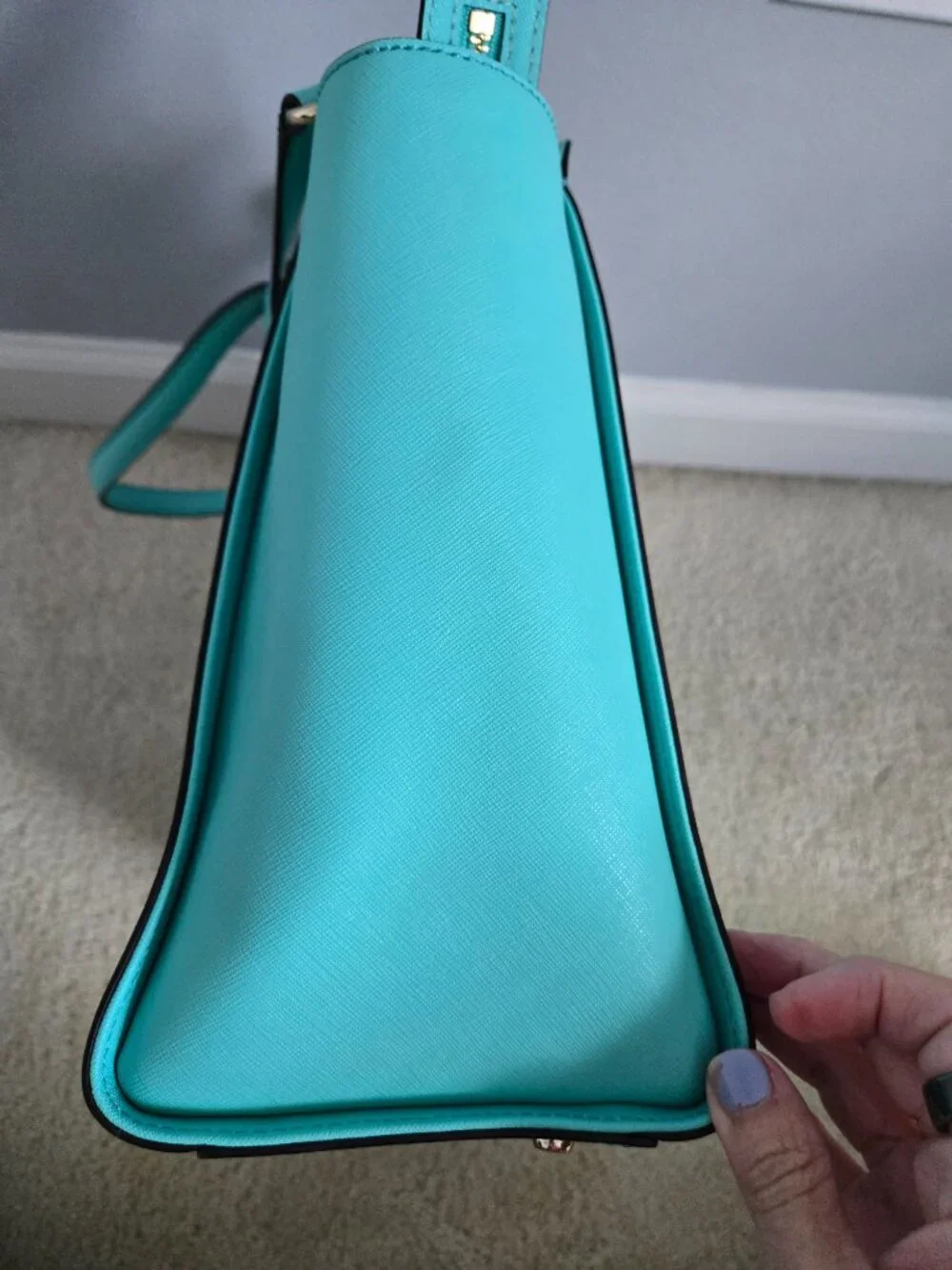 NWOT teal Kate Spade cedar street Hayden satchel  Never used